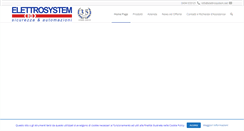 Desktop Screenshot of elettrosystem.net