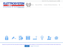 Tablet Screenshot of elettrosystem.net